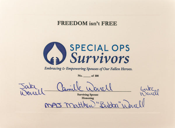 Donate To Special Ops Survivors